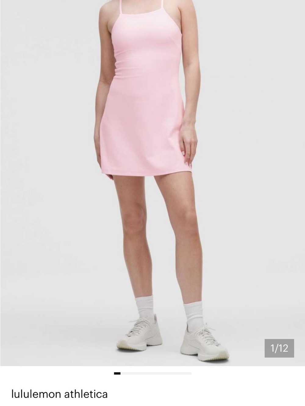 Lululemon pink athletic dress